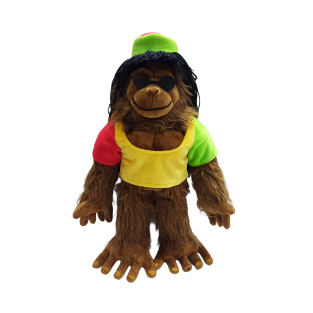 Plush Gorilla with Glasses