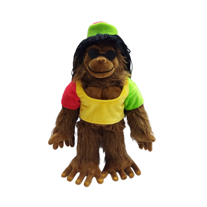 Plush Gorilla with Glasses